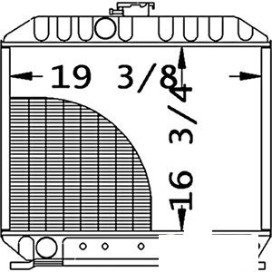 A-17393-72062 RADIATOR                 