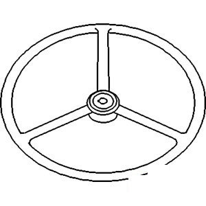 A-E1ADKN3600A Steering wheel           