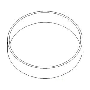 A-182794C1 BUSHING PIVOT; REAR AXLE 