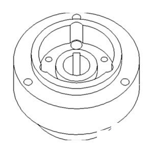 A-183333C1 HUB FAN DRIVE FIXED PLY. 