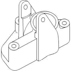 A-1860969M1 BRAKE HOUSING LH         