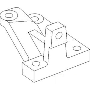 A-186641C1 LEVER STEERING (LH)      