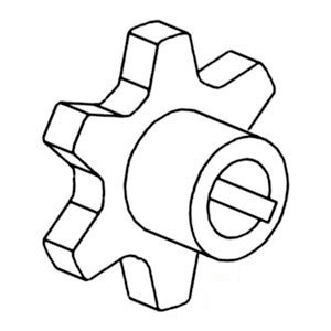 A-186720C1 SPROCKET ELEVATOR        