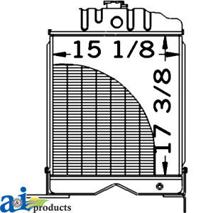 A-186733M91 RADIATOR                 