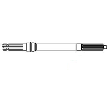 A-1868557M93 PTO SHAFT 540 RPM        