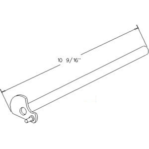 A-1870219M93 PRESS. CONTROL SHAFT TUBE