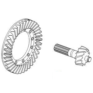 A-1664255M92 CROWN WHEEL & PINION     