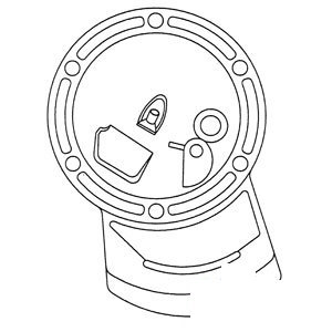 A-1872648M93 PTO COVER RH             