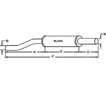 A-187269M91 MUFFLER                  