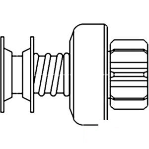 John Deere TRACTOR NEW-STARTER-DRIVE 