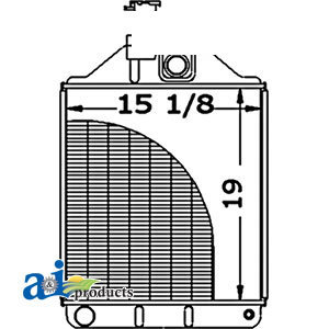 A-1876608M3 RADIATOR                 