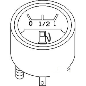 A-1877717M92 GAUGE FUEL               