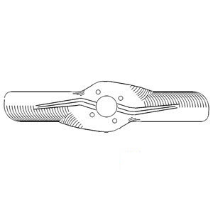 A-3539007M91 FAN BLADE 2-BLADEINNER   