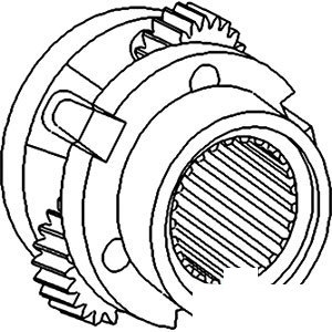 A-1886634M91 PLANETARY PINION CARRIER 