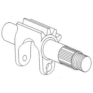 A-1889567M1 SHAFT STR ROCKER BOTTOM  