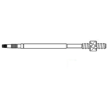 A-1890727M91 STEERING SHAFT & NUT     