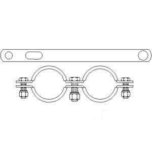 A-1900970M1 DOUBLE CLAMP             