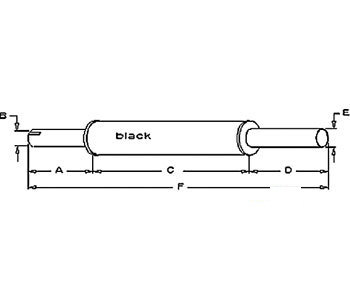 A-190435M92 MUFFLER                  