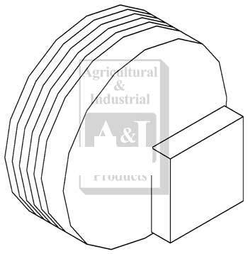 A-882637M1 HUB CAP                  
