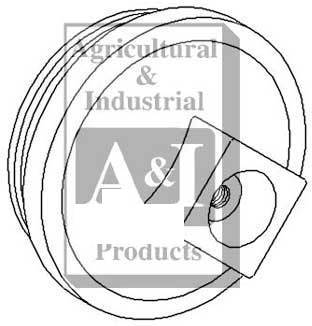 A-191495M1 HUB CAP (THREADED)       
