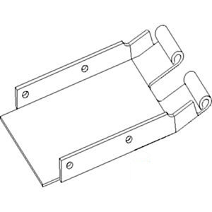A-191790C2 HINGE FALSE BOTTOM; ELEV 