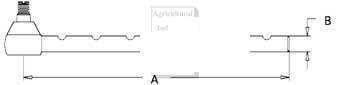 A-36200-62872 TIE ROD END OUTER        