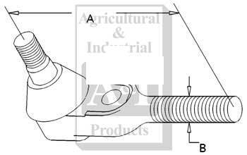 A-193821M1 TIE ROD RH THREAD        