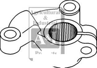 A-194567M92 CENTER STEERING SHAFT ARM