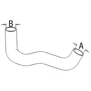 A-1963544C1 RADIATOR HOSE TOP        