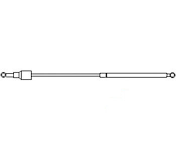 A-1968168C3 HOOD LIFT CYLINDER       