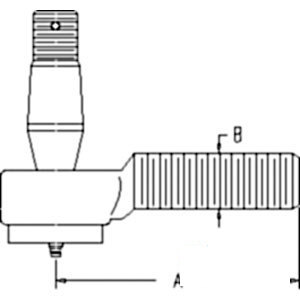 A-1968998C1 END ASSY. TIE ROD        
