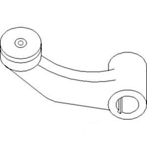 A-1981317C1 TRANS. BRAKE LEVER ASSY. 