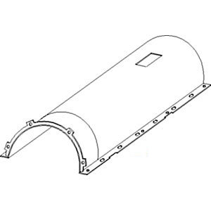 A-199006A2 CL.GR. AUGER TROUGH TUBE 