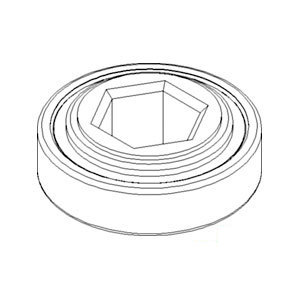 A-84330028 BRG. BALL; CYL. HEX BOR  