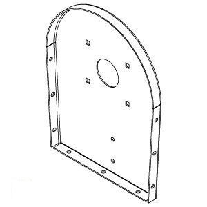 A-223237A1 SIDE PLATE OUTER; GRAIN  
