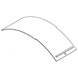 A-229609A2 HOOD FRONT               