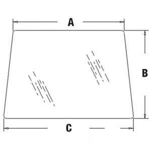 A-248715A1 GLASS UPPER WINDSHIELD   