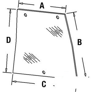 A-248719A1 GLASS RH SIDE WINDOW     