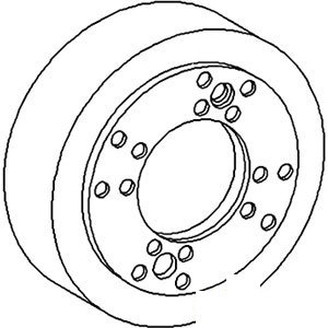 A-249021A1 BRAKE ACTUATING DRUM     