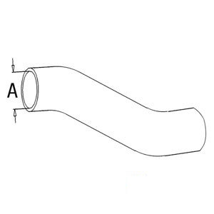 A-252305A1 RADIATOR HOSE BOTTOM     
