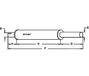 A-264126R92 MUFFLER                  