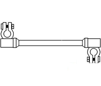 John Deere EXCAVATOR BATTERY-CABLE 