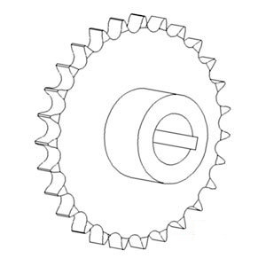 A-296022A1 SPROCKET ASSY            