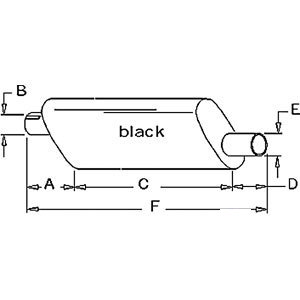 A-303040828 MUFFLER                  