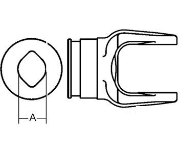 A-556924 INNER TUBE YOKE          