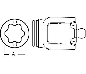 A-279690 INNER TUBE YOKE          
