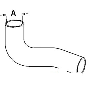 A-303144380 RADIATOR HOSE UPPER      