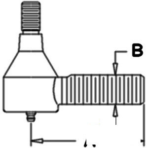 A-3033244M2 TIE ROD SHORT            