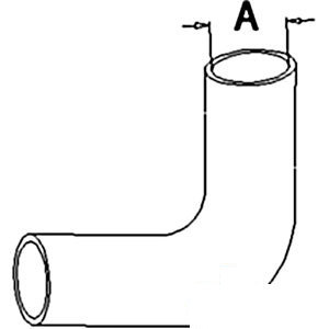 A-303375943 RADIATOR HOSE UPPER      