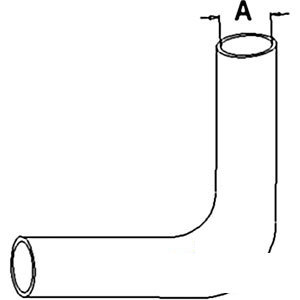 A-303424235 RADIATOR HOSE UPPER      